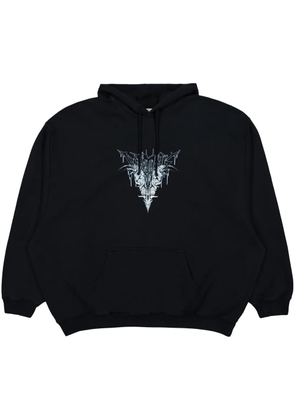 VETEMENTS Bone V hoodie - Black