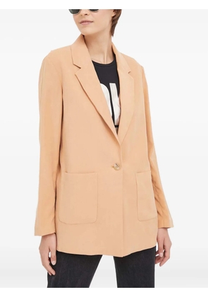 DKNY single-breasted blazer - Brown