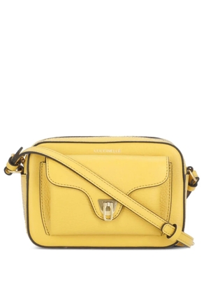 Coccinelle mini Beat Soft leather cross body bag - Yellow
