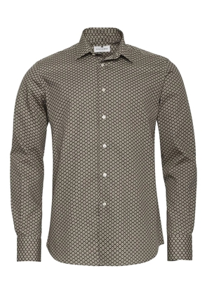 LOJA DAS MEIAS patterned shirt - Neutrals