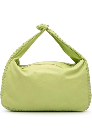 Bottega Veneta Pre-Owned 2000-2011 Nappa Intrecciato Knot hobo bag - Green