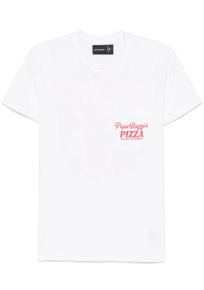 Local Authority slogan-print T-shirt - White