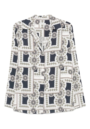 Marc O'Polo geometric-print shirt - White