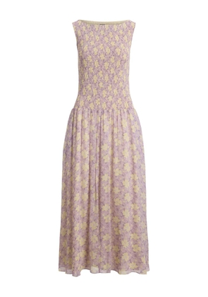 Polo Ralph Lauren floral smocked dress - Purple