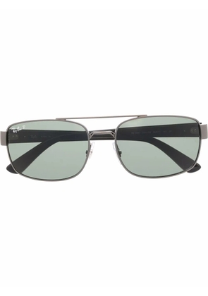 Ray-Ban rectangle-frame sunglasses - Black