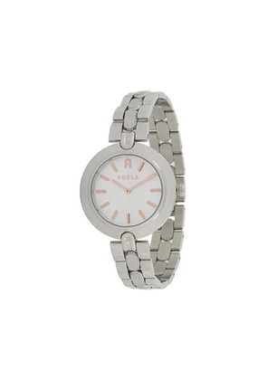 Furla Logo Links watch - Silver