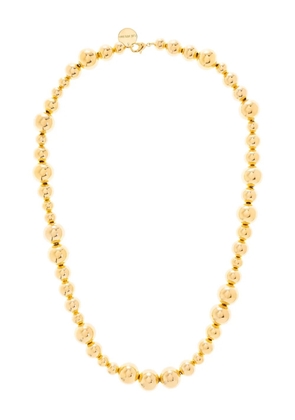 LIE STUDIO Elly beaded necklace - Gold