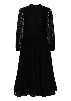 Ana Radu A-line lace maxi dress - Black