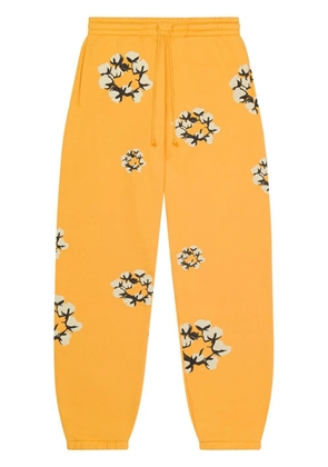 Denim Tears Cactus Tears Wreath track pants - Yellow