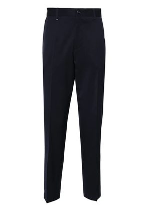 BOSS mid-rise tailored trousers - Blue