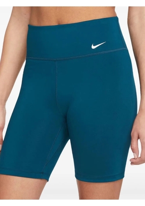 Nike One Dri-FIT 'Valerian Blue/White' compression shorts
