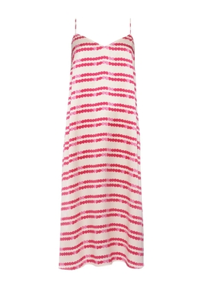 ERES Valentine heart-print silk nightdress - Pink