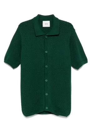 Arte Antwerp crochet shirt - Green