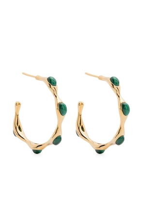 Missoma Organic Shape hoops - Gold