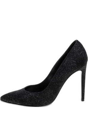 Ralph Lauren Vintage 105mm glitter-detailing heeled pumps - Black