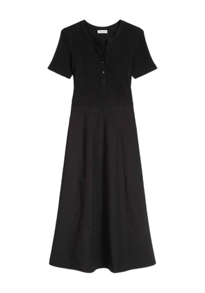 Marc O'Polo ribbed midi dress - Black
