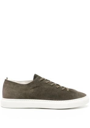 Officine Creative Leggera 001 suede sneakers - Green
