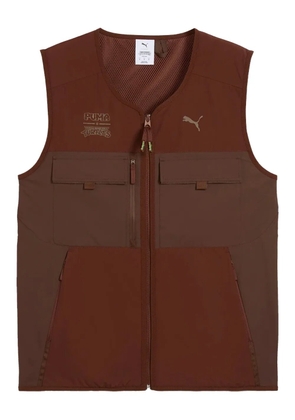 PUMA X TMNT Pumatech cargo gilet - Brown