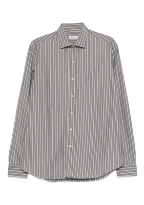Salvatore Piccolo double-stripe classic shirt - Grey