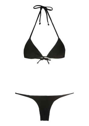 Amir Slama halterneck tie-fastening bikini - Black
