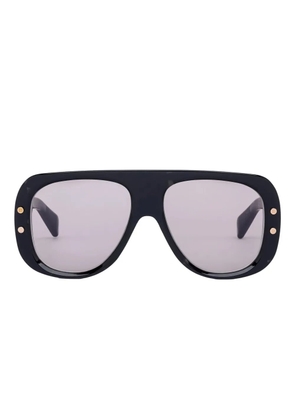 Balmain Eyewear Pulse pilot-frame sunglasses - Black