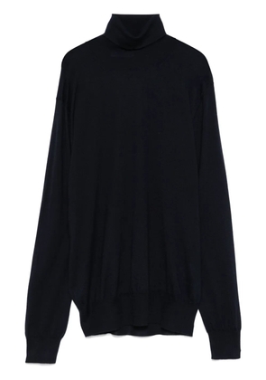 Cruciani roll-neck sweater - Blue