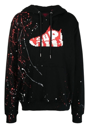 Mostly Heard Rarely Seen 8-Bit Hype Air long-sleeve hoodie - Black