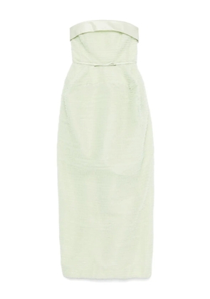 Viktor & Rolf ruffled maxi dress - Green
