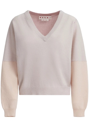 Marni Combined-colour jumper - Pink