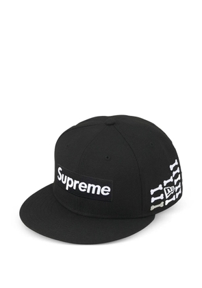 Supreme 59Fifty bone-patch baseball cap - Black