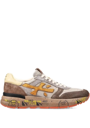 Premiata MICK 7866 lace-up suede sneakers - Brown