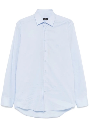 ETRO Pegaso-motif shirt - Blue