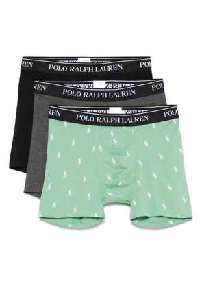 Polo Ralph Lauren logo-waistband boxers (pack of three) - Grey