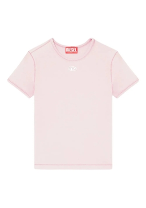 Diesel logo crew neck t-shirt - Pink