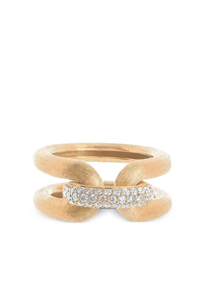 NANIS 18K yellow gold Link diamond ring