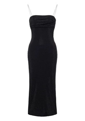 Philosophy Di Lorenzo Serafini crystal-embellished midi dress - Black