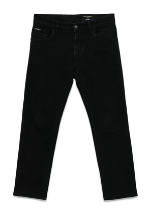 Dolce & Gabbana Pre-Owned logo-appliqué jeans - Black