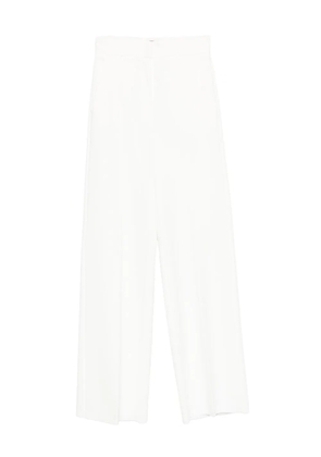 Marella wide-leg trousers - White