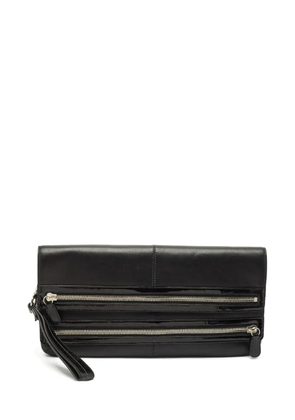 Coach Vintage leather zip clutch - Black