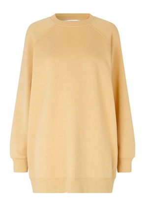 SAMSOE SAMSOE Adelphine raglan-sleeve crew-neck sweatshirt - Yellow