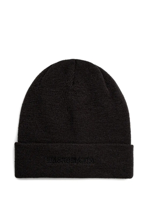 WACKO MARIA logo-embroidered beanie hat - Black