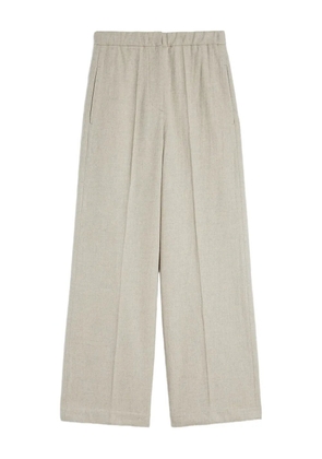 JIL SANDER+ flannel trousers - Neutrals