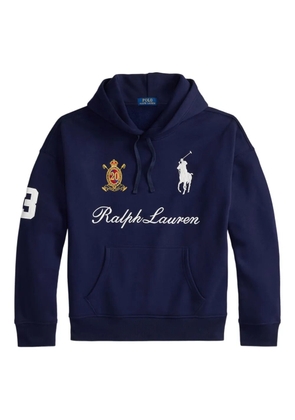 Polo Ralph Lauren logo-detail hoodie - Blue