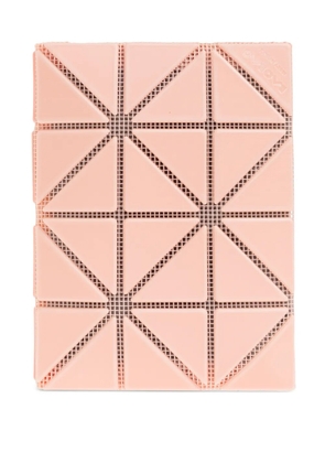 Bao Bao Issey Miyake geometric-pattern wallet - Pink