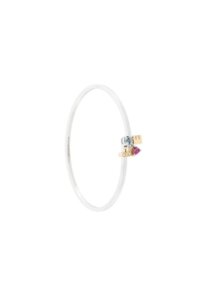 Delfina Delettrez 18kt gold and diamond Love bracelet - Multicolour
