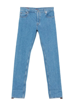 Gucci logo-patch jeans - Blue