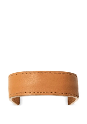 Jennifer Behr mini leather hair accessory - Brown