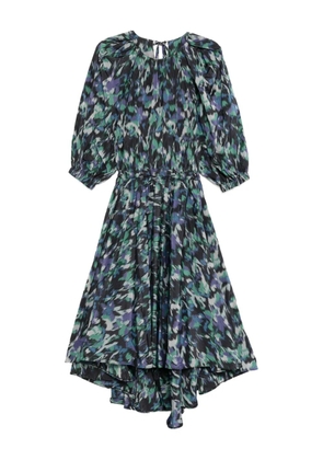 Amsale printed dress - Black