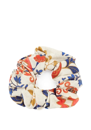 Lygia & Nanny Lola floral-print scrunchie - Neutrals
