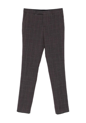 Paul Smith check-print trousers - Brown